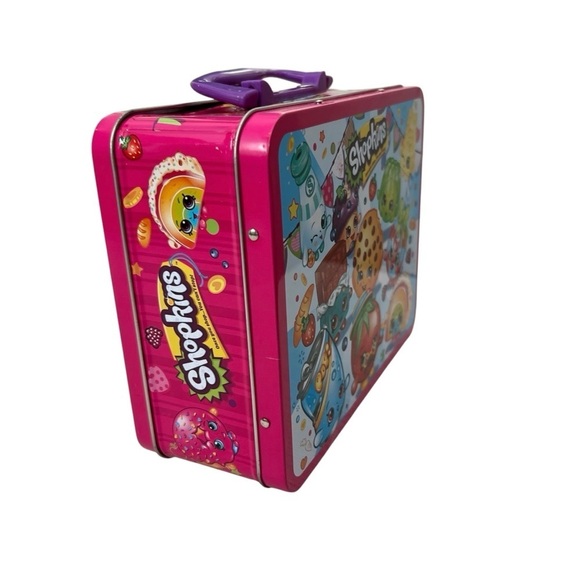 Shopkins Jigsaw Puzzle in Metal Lunch Tin Carrying Case - Picture 3 of 5